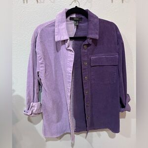 Purple Shacket Women